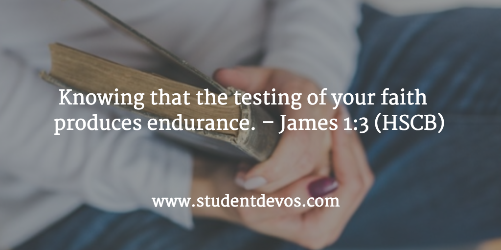 Daily BIble Verse - Tests and Trials of Life