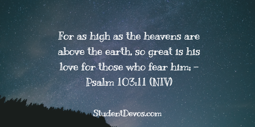 Daily Bible Verse on God's Love