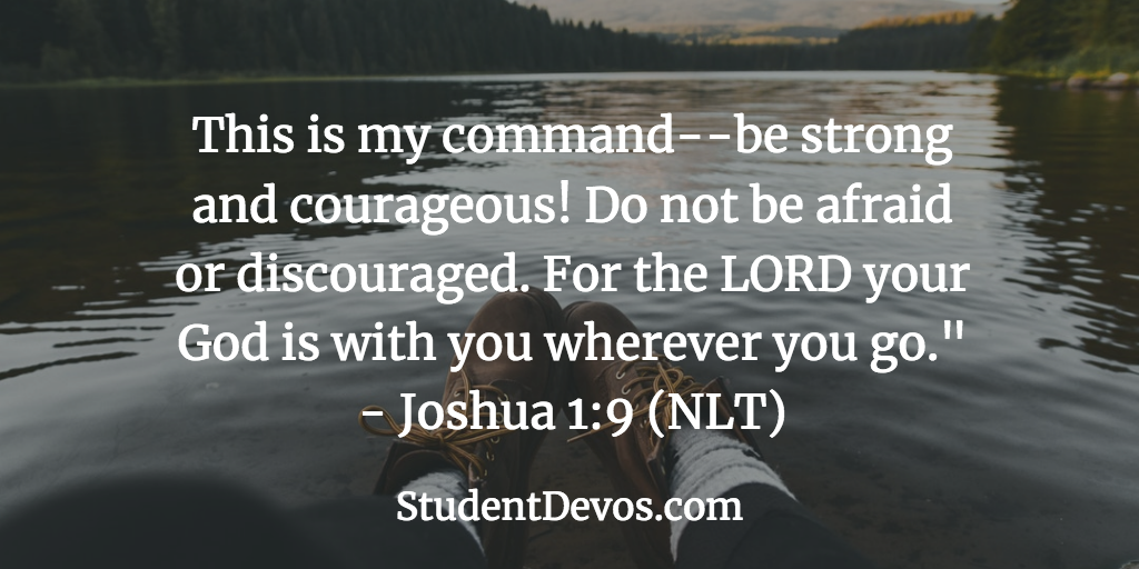 Daily Bible Verse on Courage