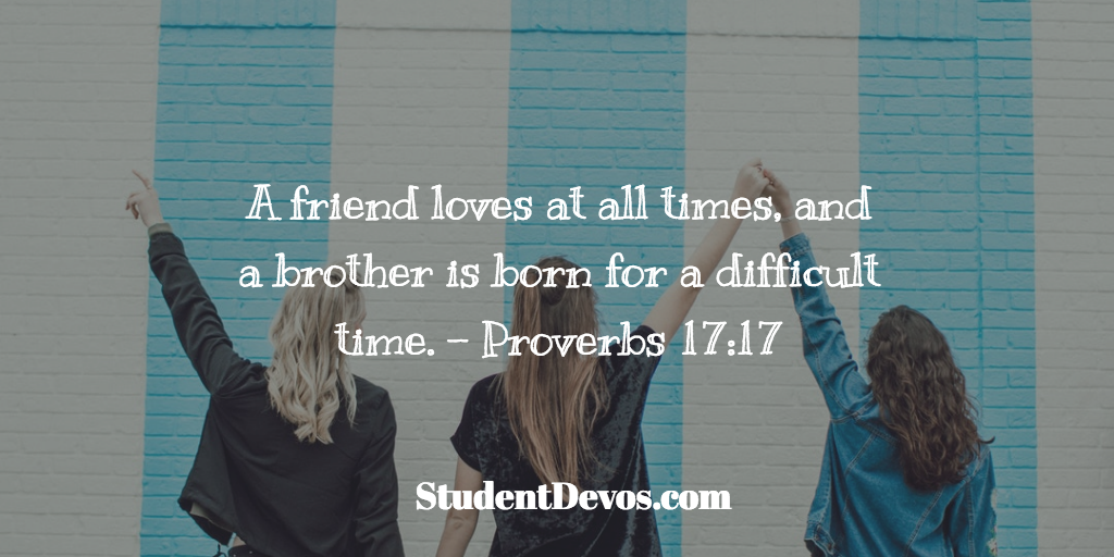 Teen and Youth Devotion on Friends