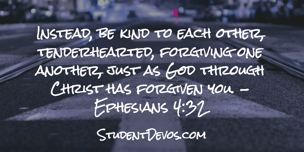 Ephesians 4:32 - Kindness youth devotion