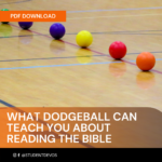 Icon for WHAT DODGEBALL CAN TEACH YOU ABOUT READING THE BIBLE