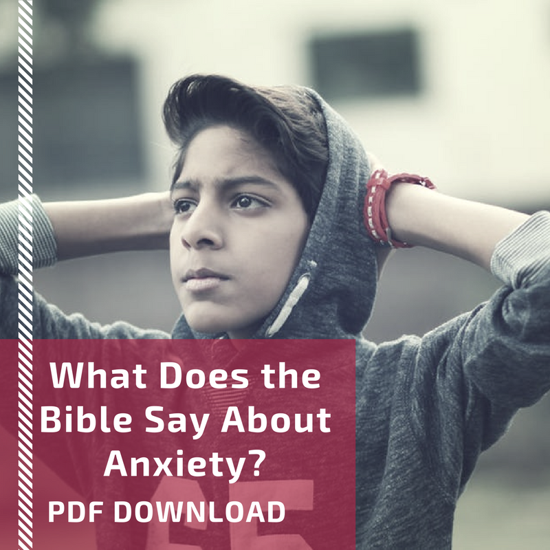 Youth Group Discussion Questions - What Does The Bible Say About Anxiety?