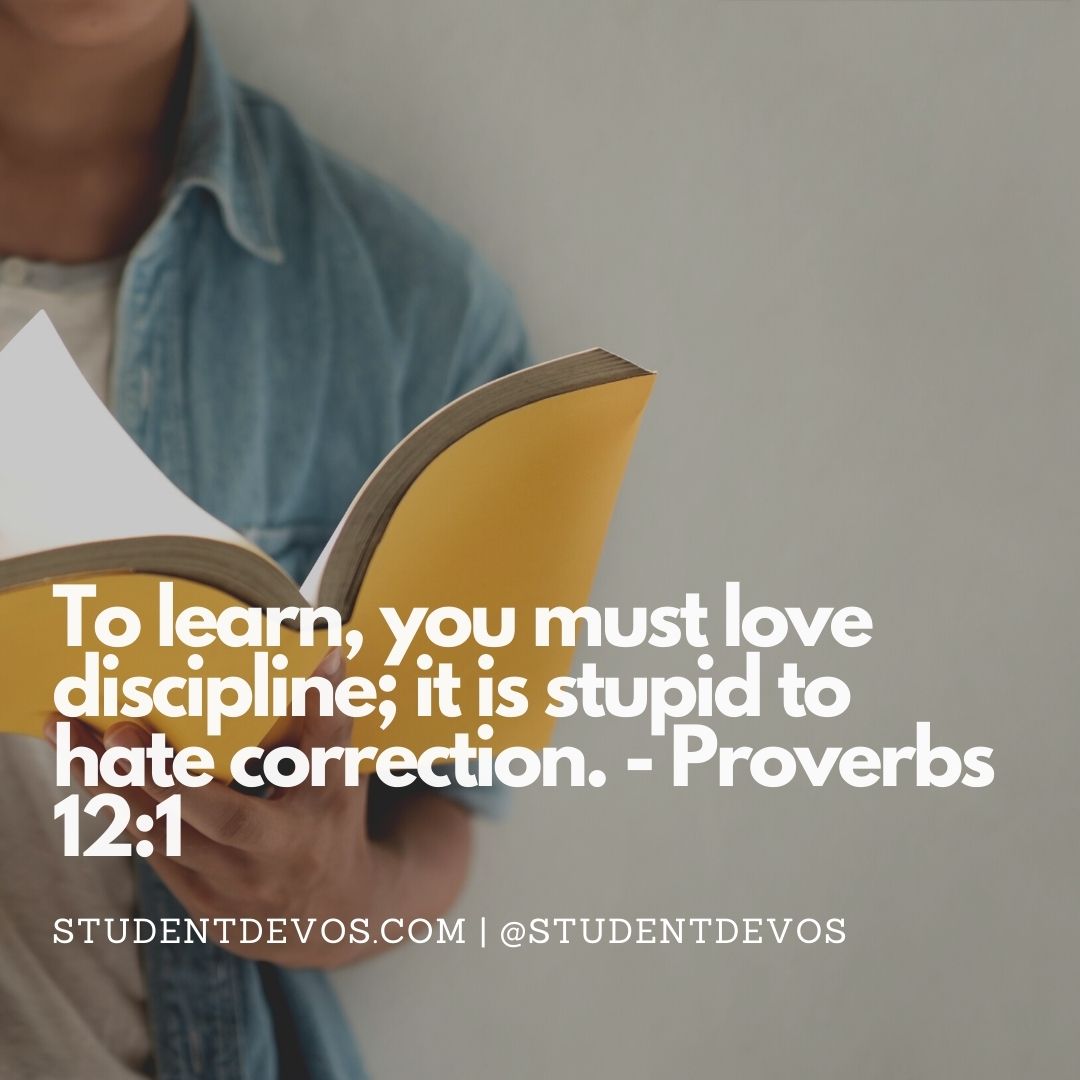 Teen Devotion on Discipline