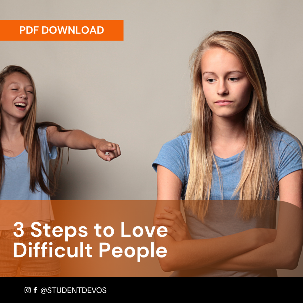 3-steps-to-love-difficult-people-youth-group-discussion-questions