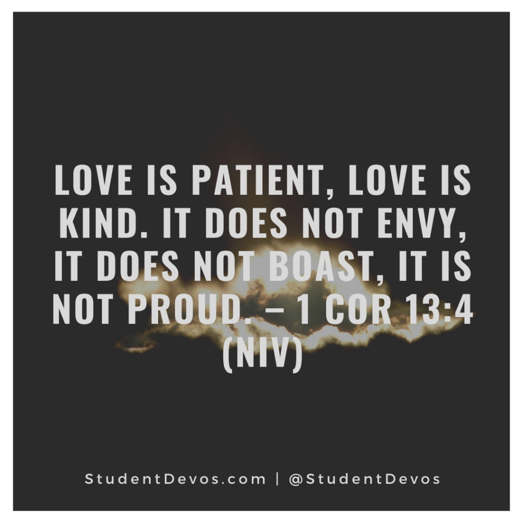 Teen Devotion Love is Patient