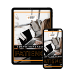5 devotions about patience ebook icon