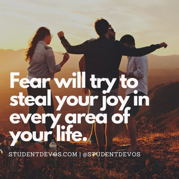 Teen Devotion on Fear