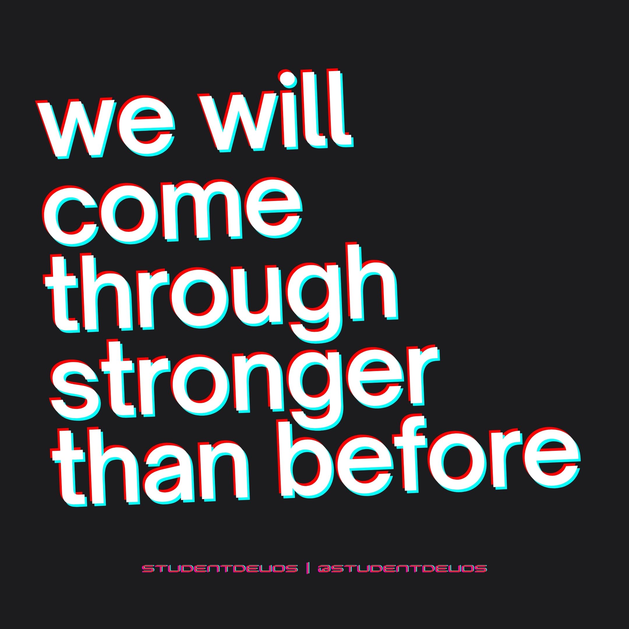 Stronger than before graphic