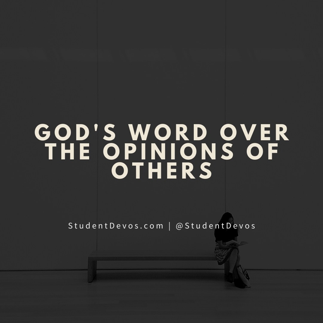 God's Word Over the Opinions of Others Icon