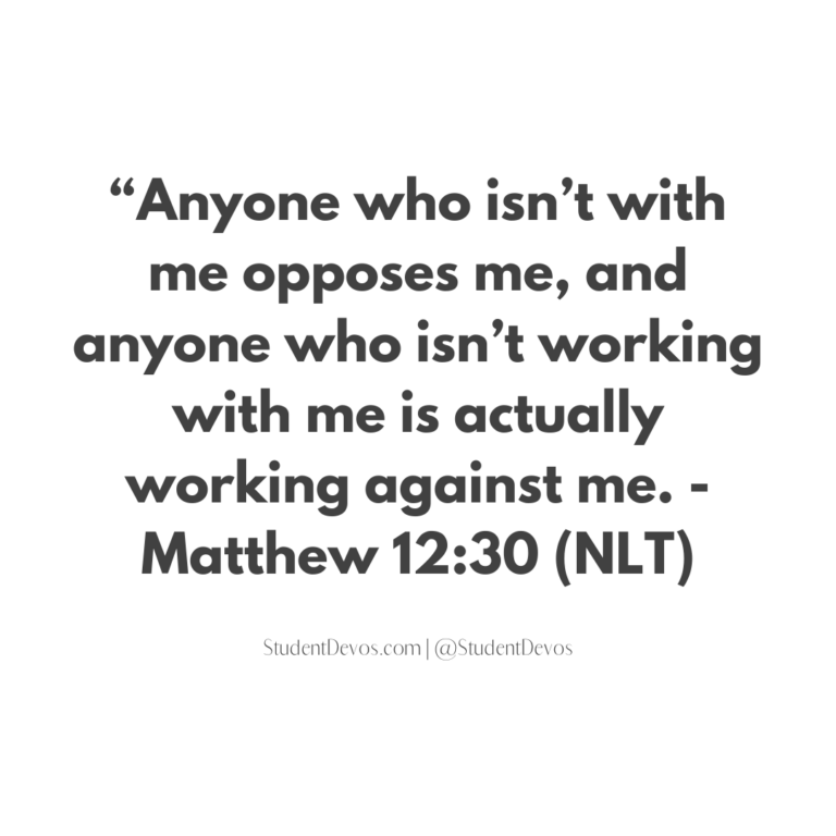 matthew 12 30