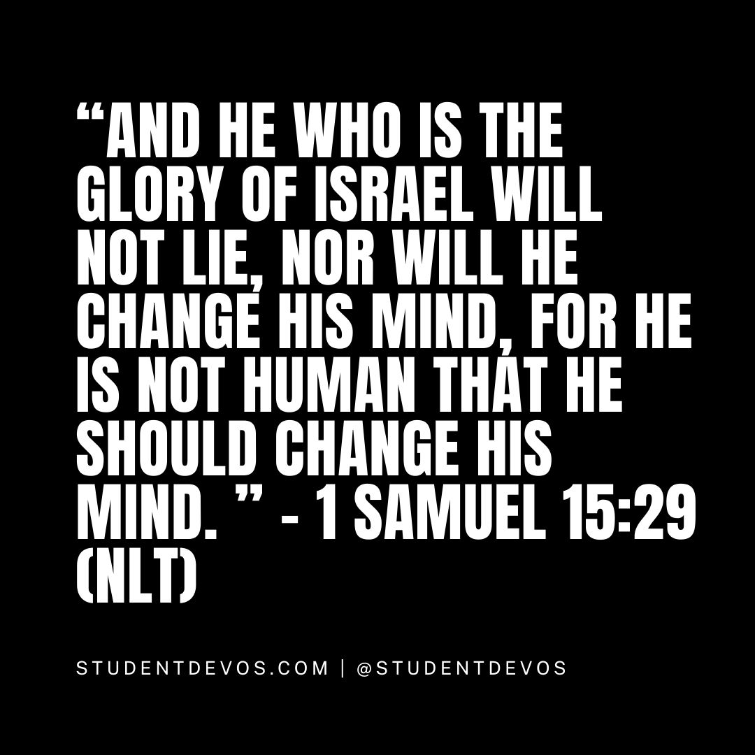 1 Samuel 15:29