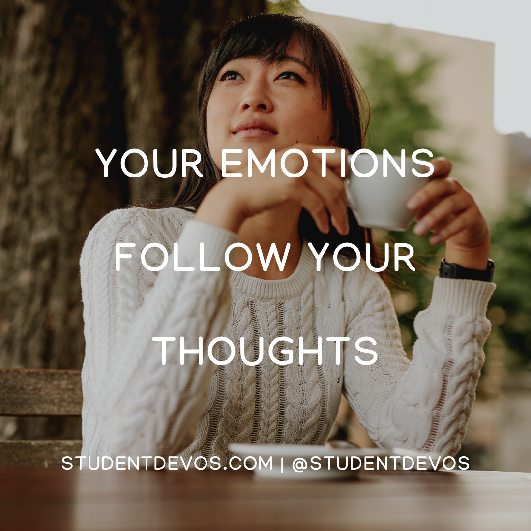 Emotions follow your thoughts icon