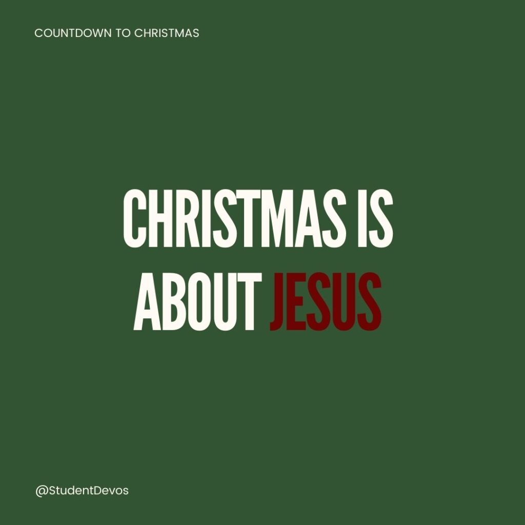 Christmas is About Jesus