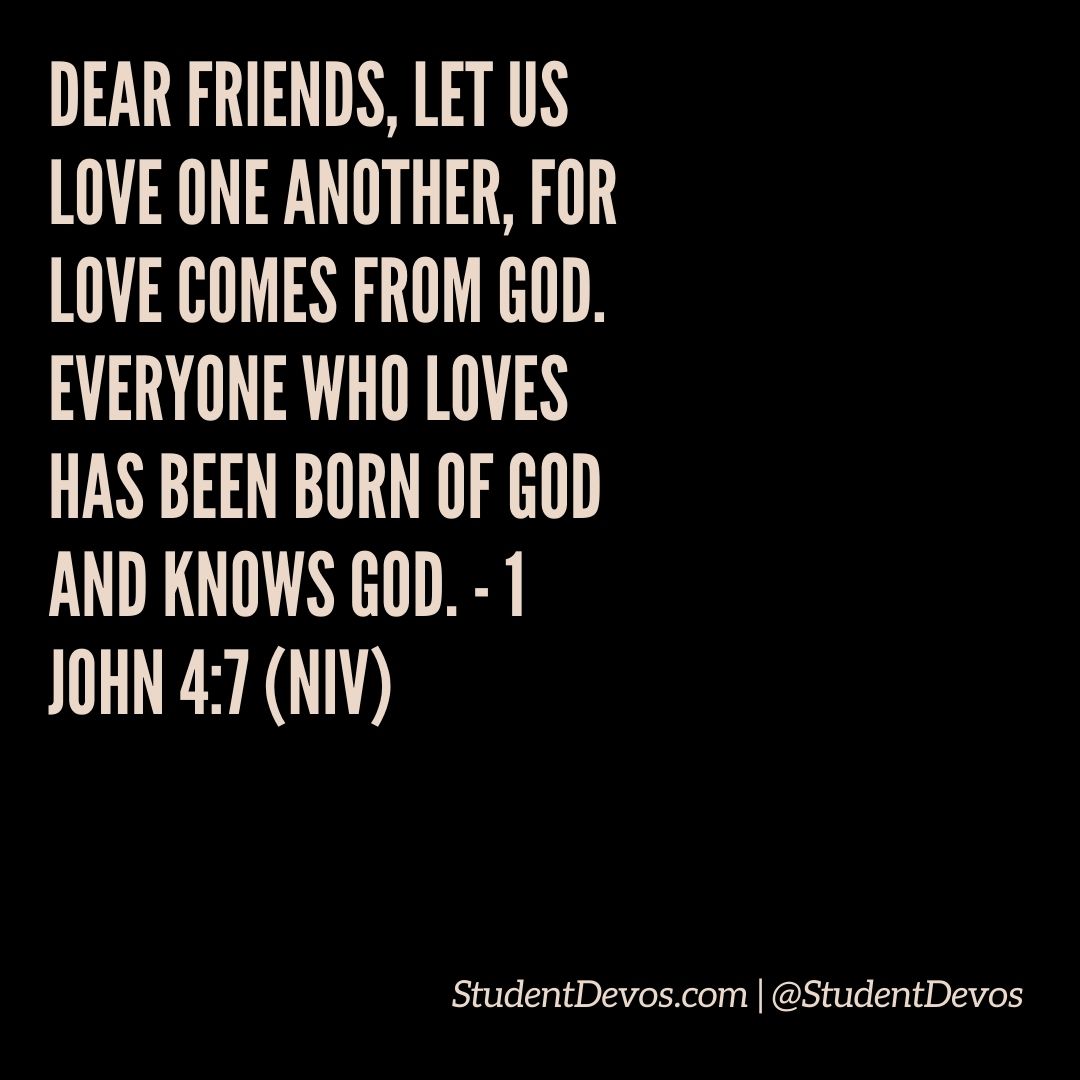 1 John Bible verse loving others