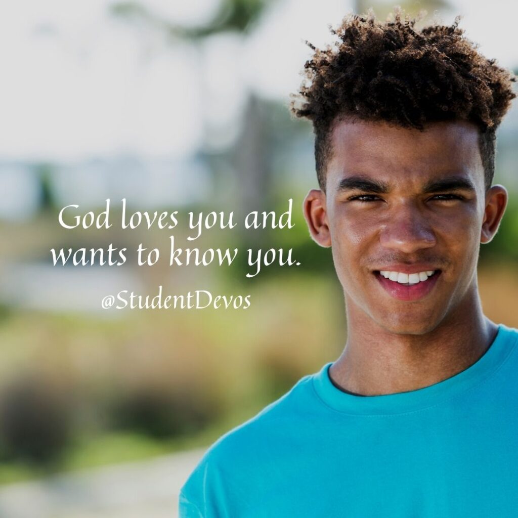 GOd loves you teen devotion