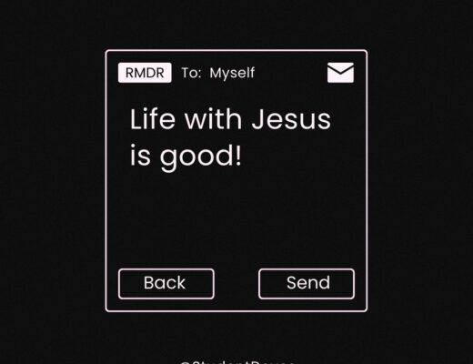 Life with Jesus is good