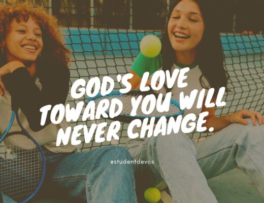 God's love toward you