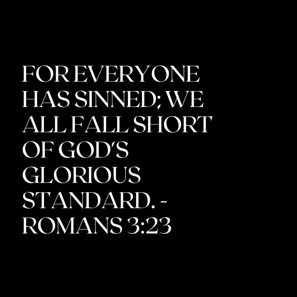 Romans 3:23 verse